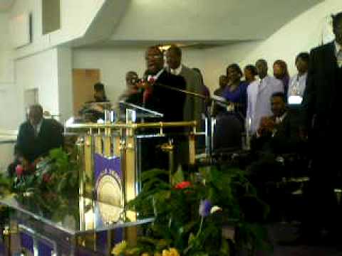 Sherman Memorial COGIC Bishop C E. Anderson 55 Year in The Gospel