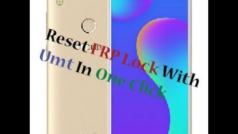 Reset FRP Lock Tecno IN5 In One Click With UMT Dongle