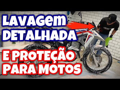 Vídeo: Como você detalha uma motocicleta?