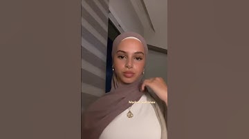 Jersey hijab style pt.2 🤍#hijabi #hijabers #hijabiz #hijabista #hijabfashion #hijabtutorial