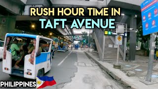 Bustling Place in Manila Taft Avenue | Philippines tour [ 4K ]