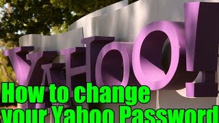 How to reset your Yahoo Password