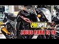 #passion2wheels #protapercolombia | Accesorios de lujo para YAMAHA FZ 16