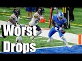 NFL Worst Drops From Weeks One &amp; Two || HD 2020-2021