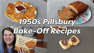 1950s PILLSBURY BAKE OFF RECIPES 😋 cooking vintage recipes!