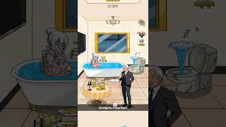Brain puzzle tricky quest Level 31 Bath redo walkthrough #braintestsolution#gaming #games #gameplay