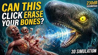 What a Sperm Whale Click Does to Human Bone (3D BIO-SIMULATION)