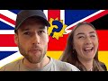 SPEAKING ONLY GERMAN 🇩🇪 TO MY BRITISH 🇬🇧BOYFRIEND FOR 24 HOURS | Thomas & Sara