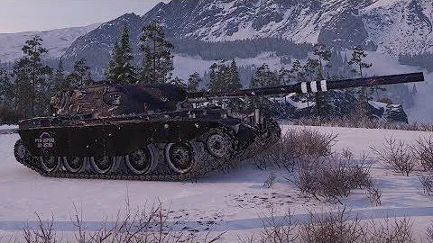 World Of Tanks indonesia T95/FV4201 Chieftain 5kills - 11,1k Damage