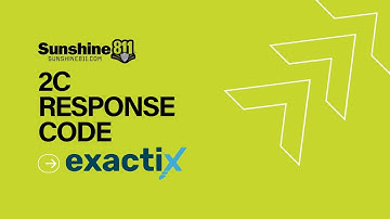 Exactix: 2C Response Code Tutorial
