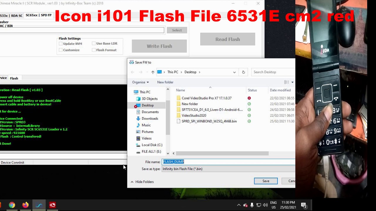 Icon i101 Flash File Download 6531E cm2 red file free