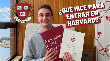 ¿Cuál es la nota media mínima para acceder a Harvard?