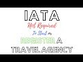 HOW TO START A TRAVEL AGENCY | AIR TICKETING BY AMADEUS GALILEO | Iata Recognition | IATA COURSES