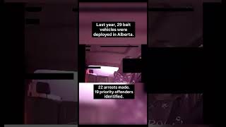Alberta RCMP Bait Vehicle Program