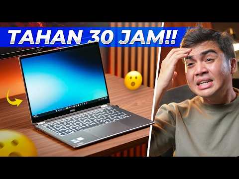 fiturnya komplit buat laptop tipis gini | MSI Prestige 14 Flip AI+