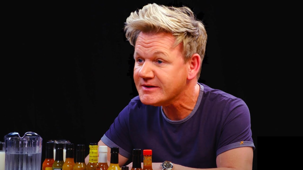 Hot Ones Gordon Ramsay (Biskutt) YouTube