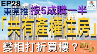 樓市一週 Ep28 2021-08-31 東莞推「共有產權住房」，可以按總價50%購一半產權，變相打折買樓？/房住不炒國策及印度神童預言，均見港樓下跌已成定局？