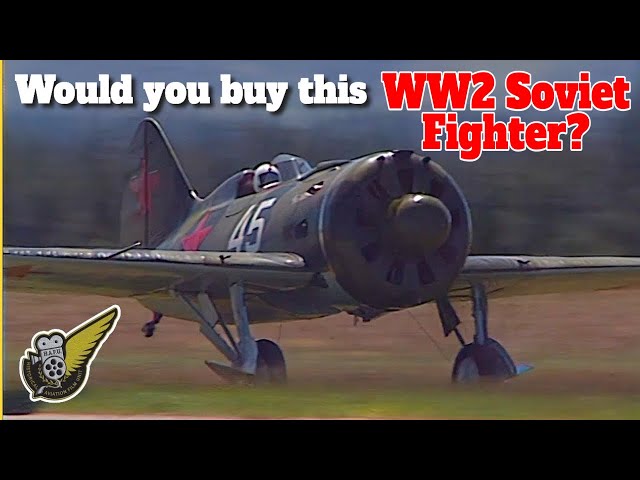 WW2 Soviet Fighter Polikarpov I-16 'Rata' - Sales Video