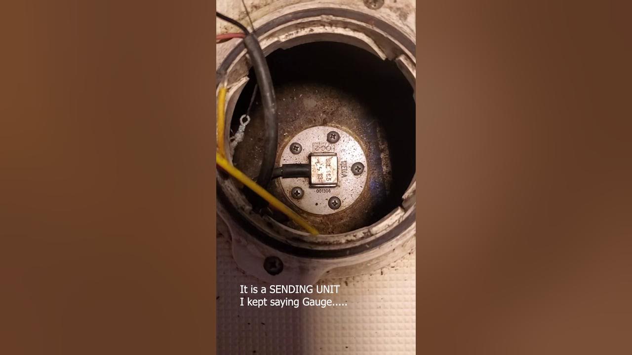 Fuel Tank Sending unit replacement - YouTube
