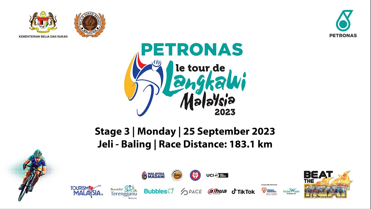 ((SIARAN LANGSUNG)) PETRONAS LE TOUR de LANGKAWI STAGE 3 (BAHASA MALAYSIA)