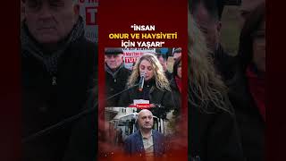 Dilek Kaya İmamoğlu, Ekrem İmamoğlu’nun tutuklu koruma müdürü Mustafa Akın’ın şiirini okudu!