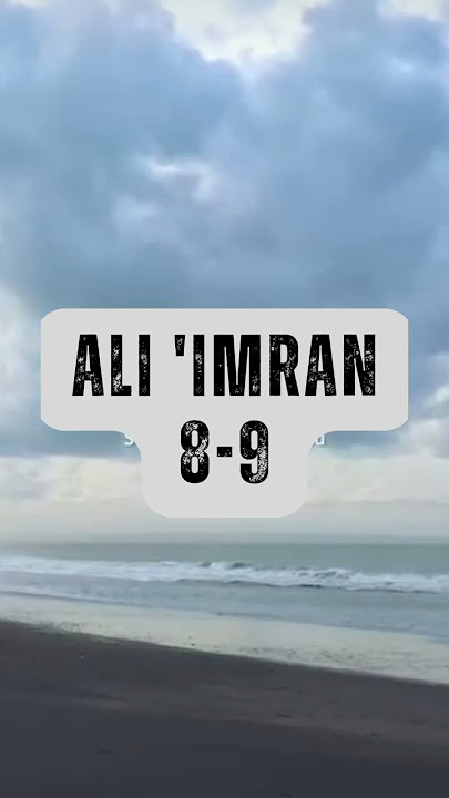 Surah Ali 'Imran Ayat 8-9 || Ibrohim Elhaq #shorts #murotal