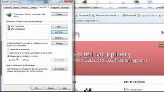 كسر حجب المواقع باستخدام vpn بدون برامج screenshot 3