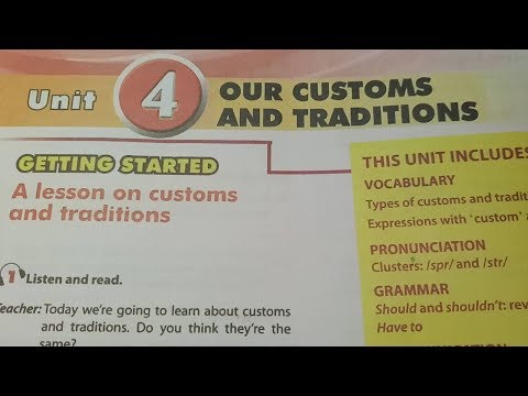 Hướng dẫn học Tiếng Anh lớp 8 Unit 4 - Getting started / HeartQueen Quyên Hoàng