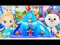 Disney Elsa Toys Unboxing Series | Elsa's Ice Palace Toy | Disney Frozen Snowflake Village Playset