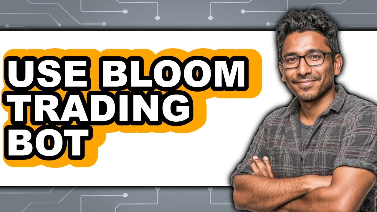 How To Use Bloom Trading Bot - Easy Guide - YouTube