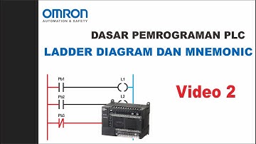 Dasar Pemrograman PLC (2/2) Ladder Diagram dan Mnemonic CX-Programmer | Belajar Otomasi