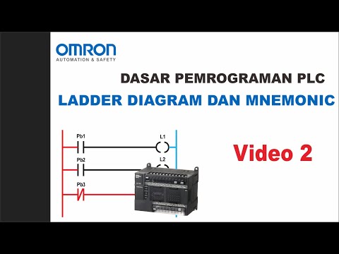 Dasar Pemrograman PLC (2/2) Ladder Diagram dan Mnemonic CX-Programmer | Belajar Otomasi