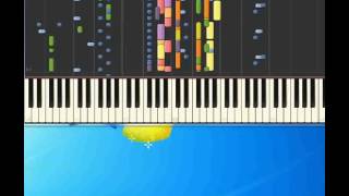 A me ricordi il mare   Silvestri Daniele [Piano tutorial by Synthesia]