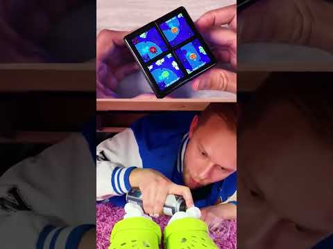 WowCube في العمل المكعب الذكي الذي يفكر أثناء اللعب Wowcube لعبة ألعاب