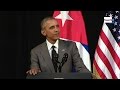 El histórico discurso de Obama en Cuba