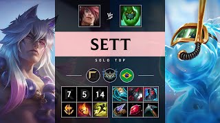 Sett Top vs Zac - BR Challenger Patch 25.09