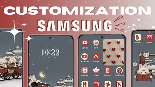 SAMSUNG Customization (no shady apps) | Custom App Icons, Animated Wallpaper, Widgets, Color Palette screenshot 4