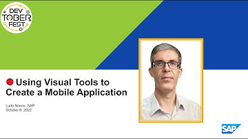 🔴 Using Visual Tools to Create a Mobile Application