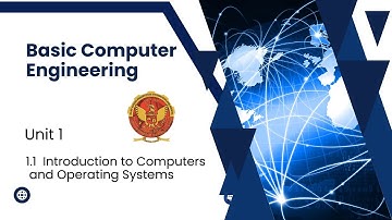 1.1 Introduction to Computers and Operating Systems | BT205 |
