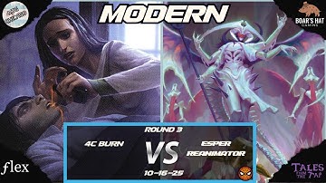 4C Burn VS Esper Reanimator   [MTG Modern Round 3]