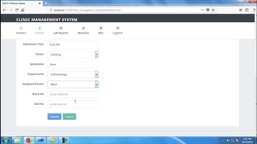 Clinic Management System | Student Projects