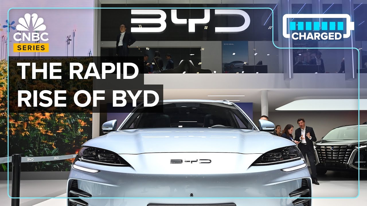 ⁣How Chinese EV Giant BYD Is Taking On Tesla