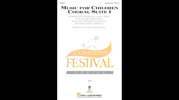Music for Children Choral Suite 1 (Unison/2-Part C...