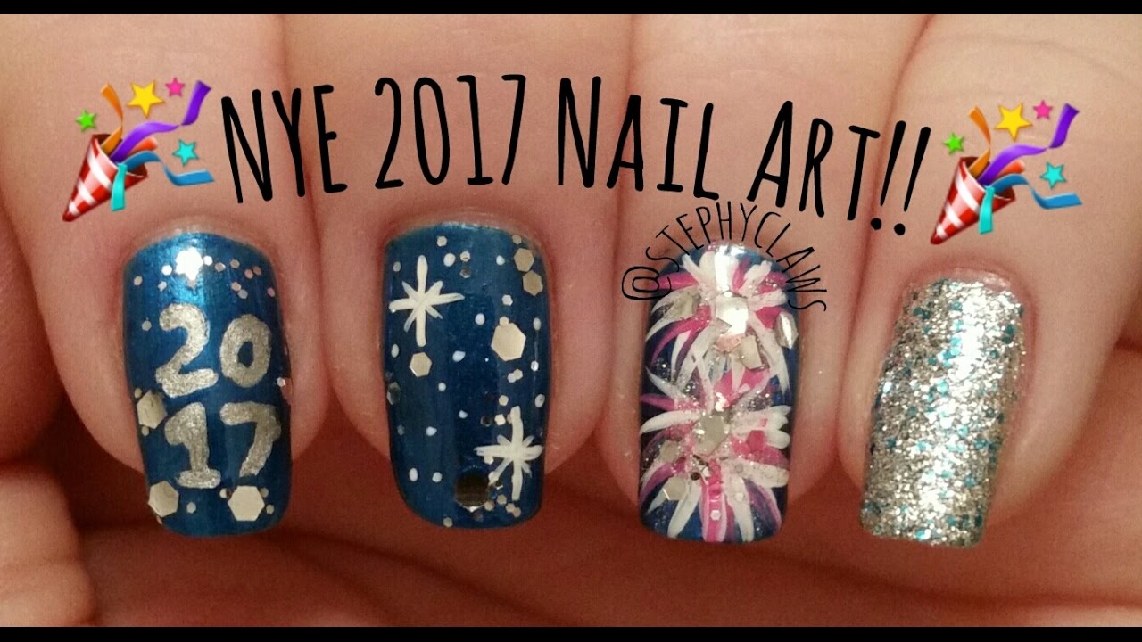 freehand cloud design nail art tutorial new years eve 2017 nail art tutorial nail design stephyclaws freehand cloud design nail art tutorial new years eve 2017 nail art tutorial nail design stephyclaws