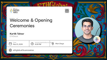 Welcome & Opening Ceremony I Kartik Talwar