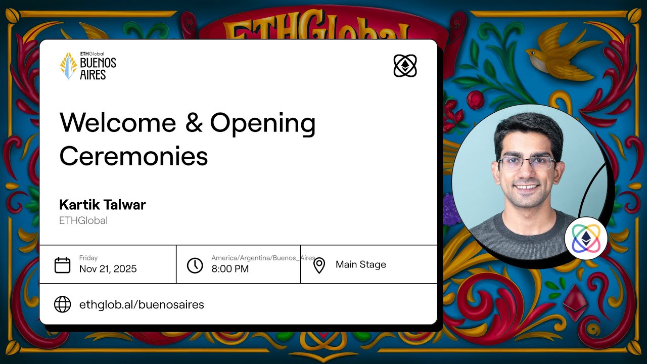 Welcome & Opening Ceremony I Kartik Talwar