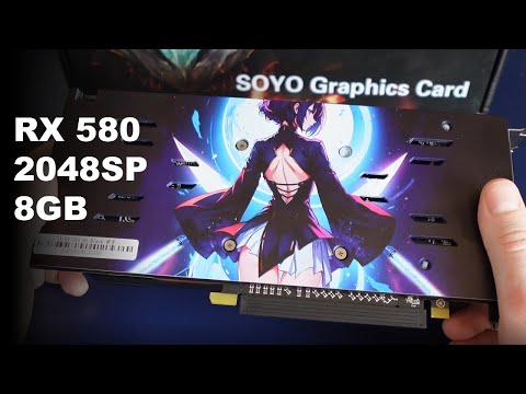 Видео: RX 580 С ОЗОНА / видеокарта Soyo RX 580 2048SP 8ГБ