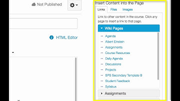 Canvas Inserting Links in Rich Content Editor