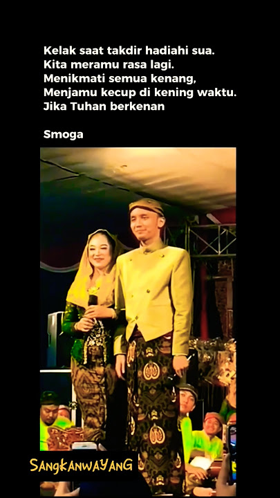 Take a photo first, hopefully later #sangkanpoetry #leather puppet #sangkanwayang #dalangakbar #n...