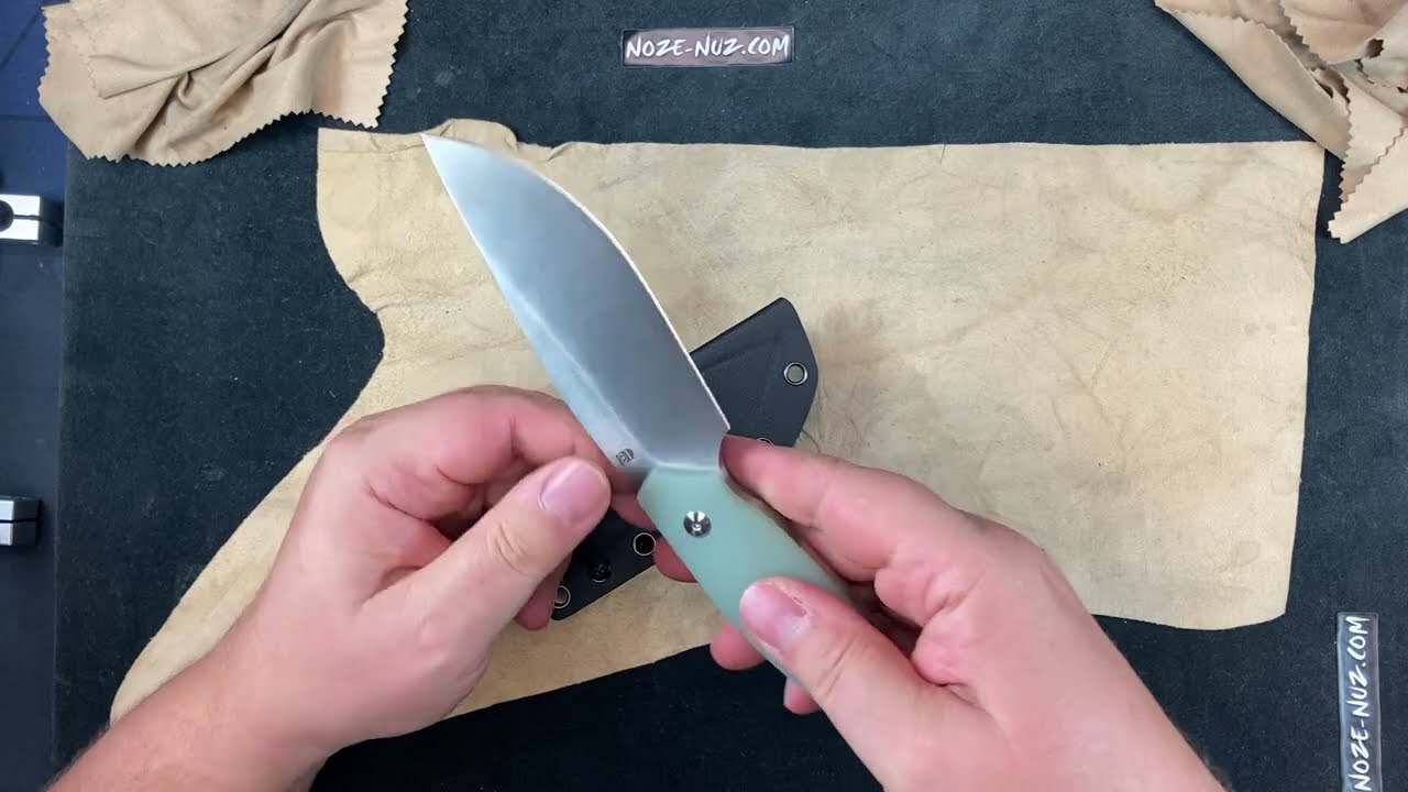 BTKF03C Bestech Knives Lignum Artis Fixed Blade Jade